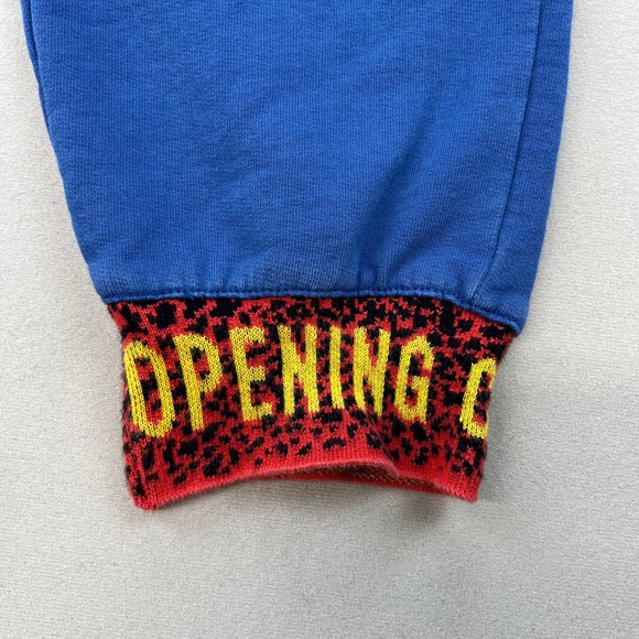 Opening Ceremony OC Elastic Logo Jogger Sweats Pants Medium Railroad Blue 2018 - Picture 4 of 11